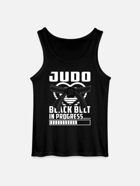 Judo Black Belt in progress - Gildan Men’s Tank Top - black