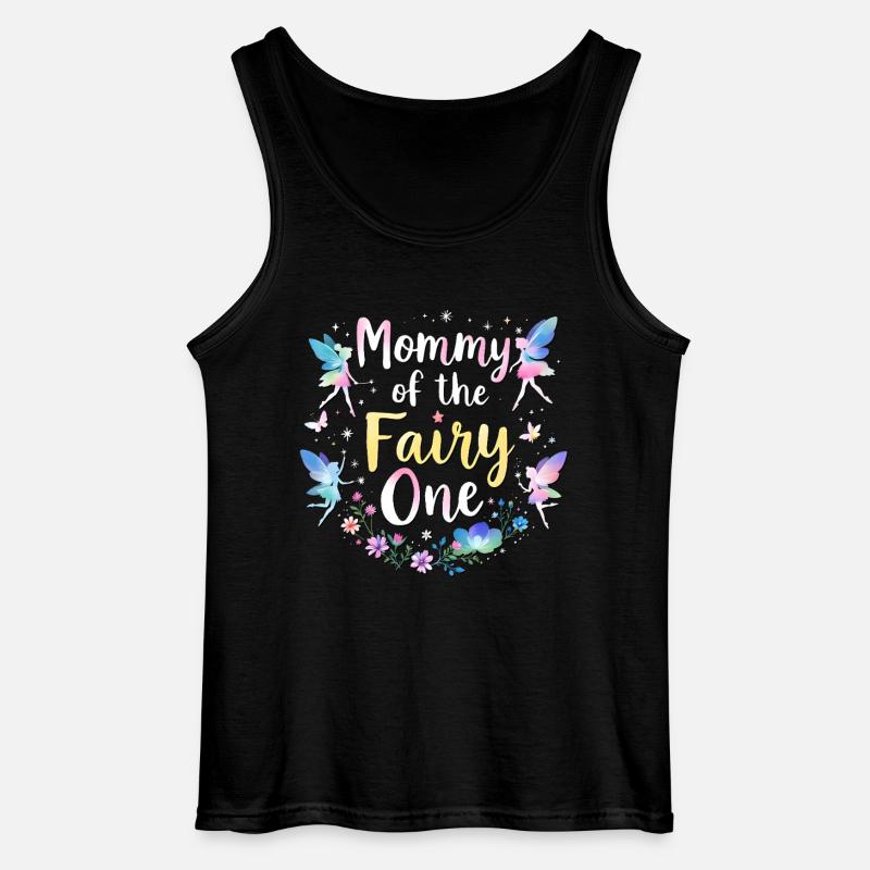 Mama der Fee - Gildan Männer Tank Top - Schwarz