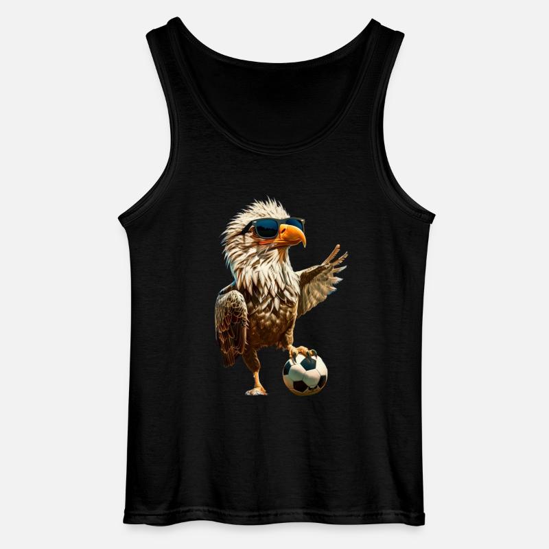 Eagle - Gildan Men’s Tank Top - black
