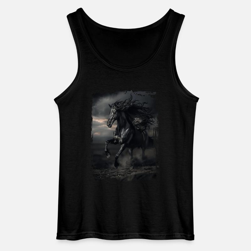 Friesisch - Gildan Männer Tank Top - Schwarz