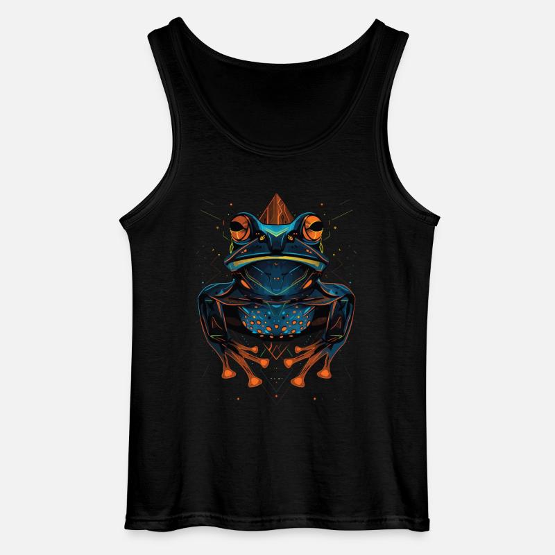 Frosch - Gildan Männer Tank Top - Schwarz