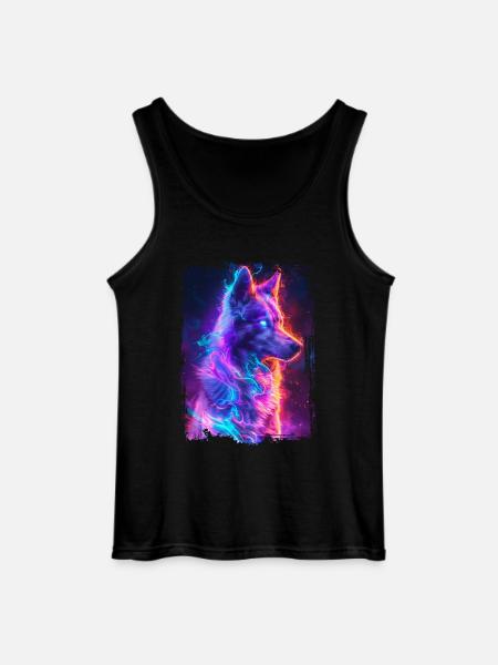 Chien - Débardeur Gildan Homme - noir