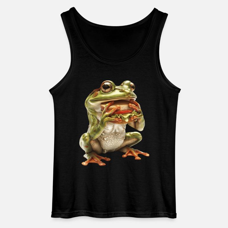 Frosch - Gildan Männer Tank Top - Schwarz