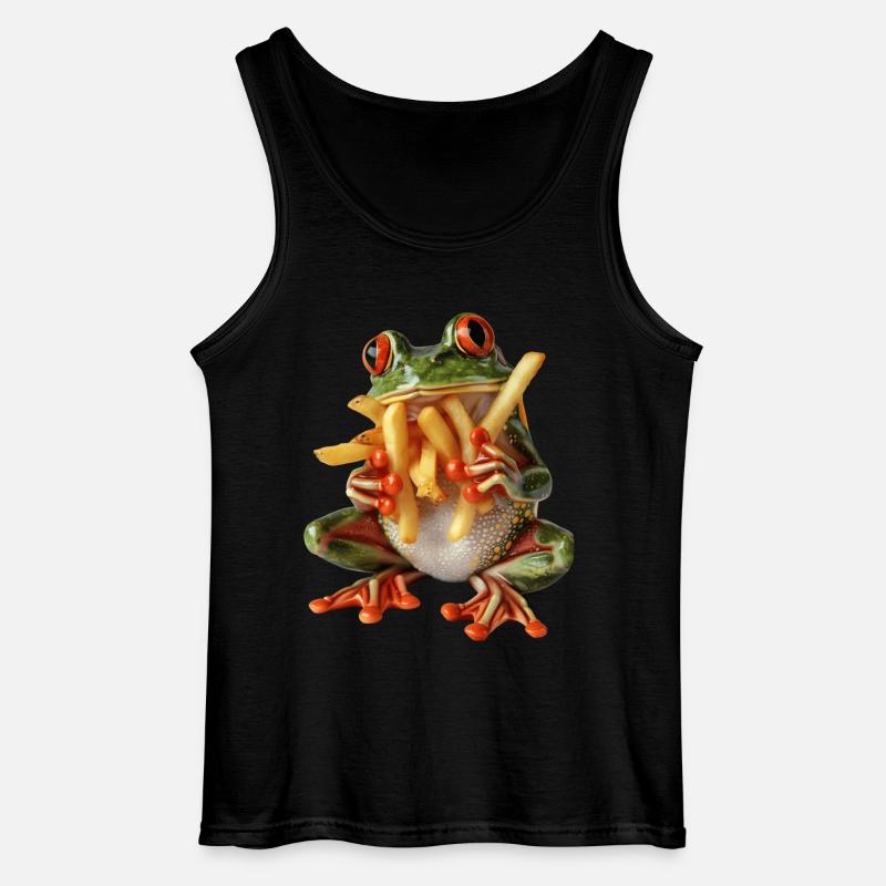 Frosch - Gildan Männer Tank Top - Schwarz