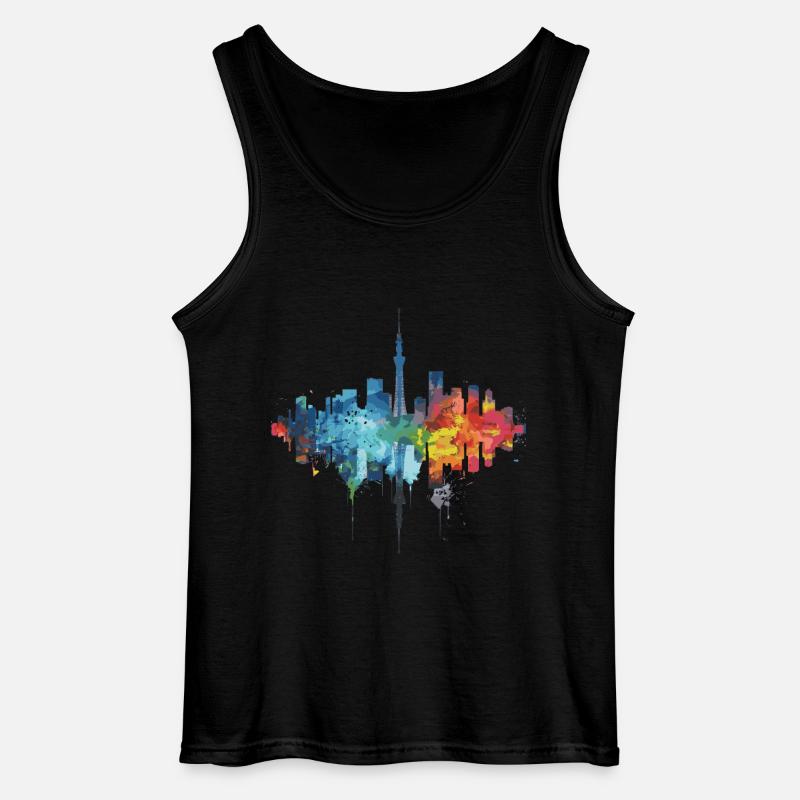 Kiryū - Gildan Männer Tank Top - Schwarz