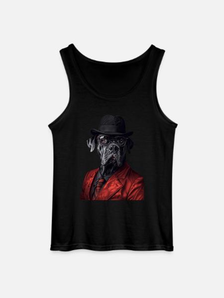 Cane Corso - Gildan Männer Tank Top - Schwarz