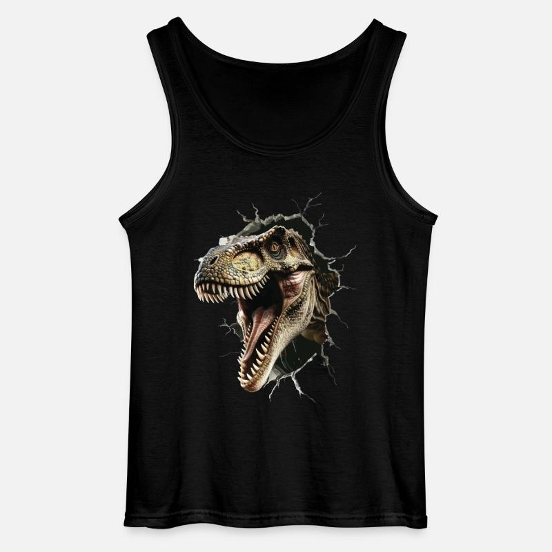 Utahraptor - Gildan Männer Tank Top - Schwarz