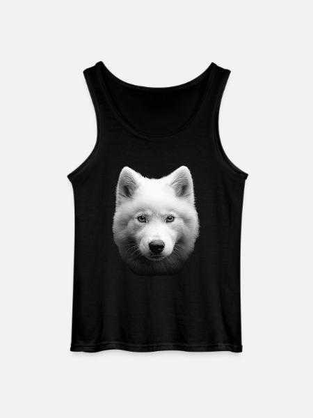 Samojede - Gildan Männer Tank Top - Schwarz