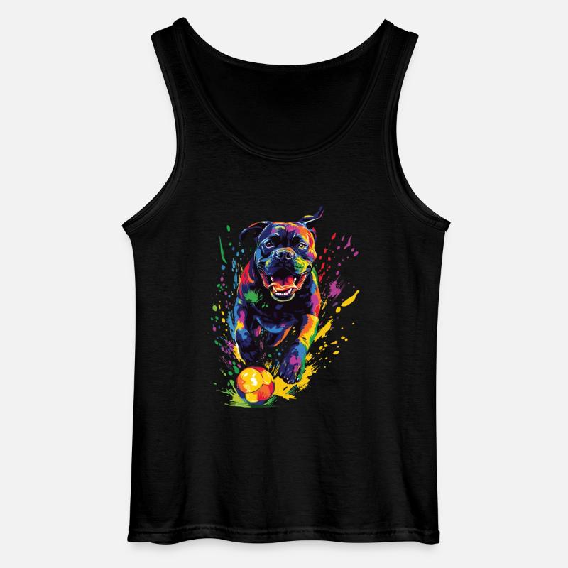 Cane Corso - Gildan Männer Tank Top - Schwarz