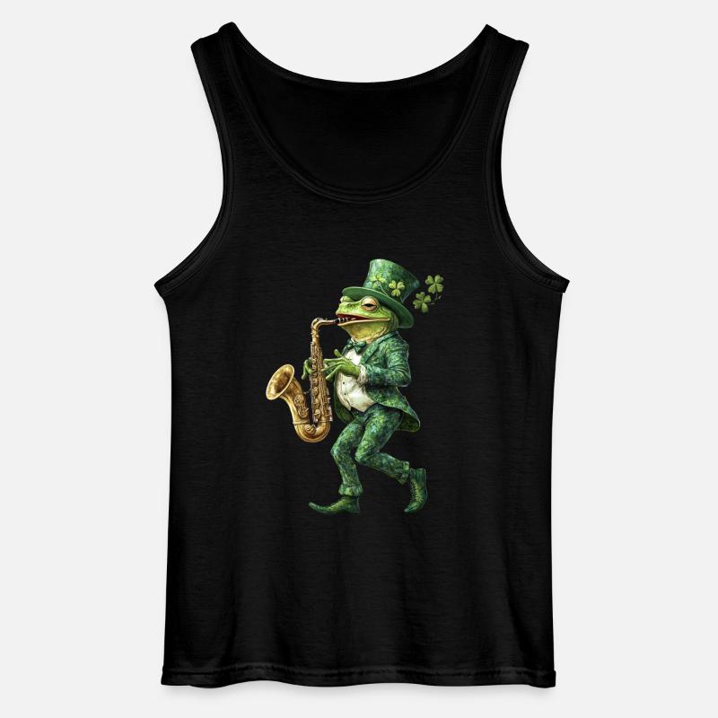 Frosch - Gildan Männer Tank Top - Schwarz