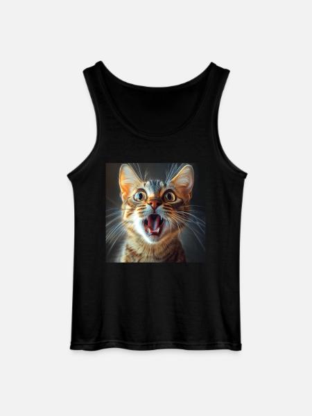 Bengalen - Gildan Männer Tank Top - Schwarz