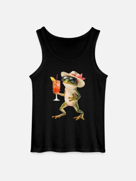 Frosch - Gildan Männer Tank Top - Schwarz