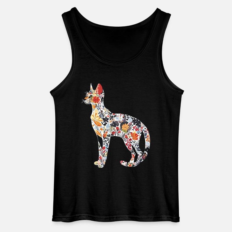 Savanne - Gildan Männer Tank Top - Schwarz