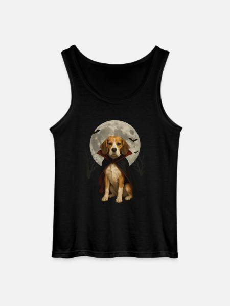 Beagle - Gildan Männer Tank Top - Schwarz