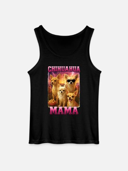 Chihuahua - Gildan Männer Tank Top - Schwarz