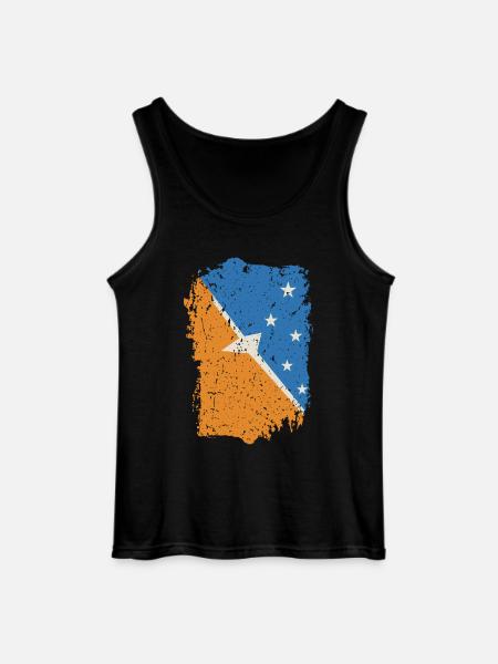 Feuerland - Gildan Männer Tank Top - Schwarz
