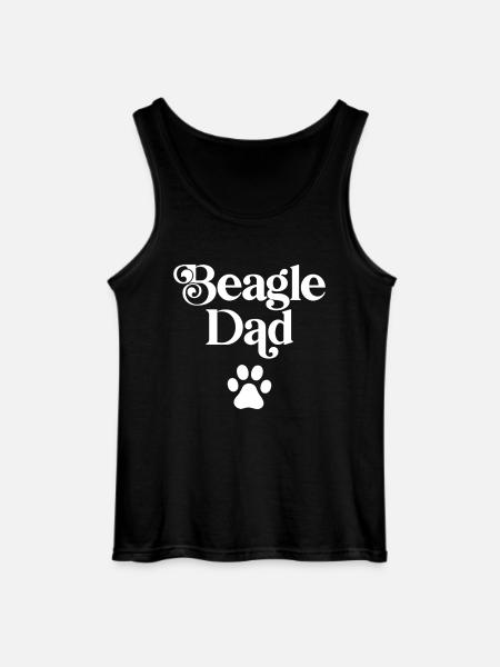 Beagle Dad - Gildan Men’s Tank Top - black