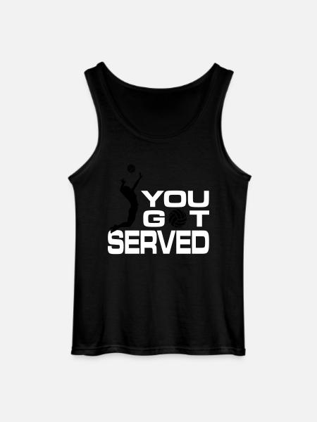 You got served - Gildan Männer Tank Top - Schwarz