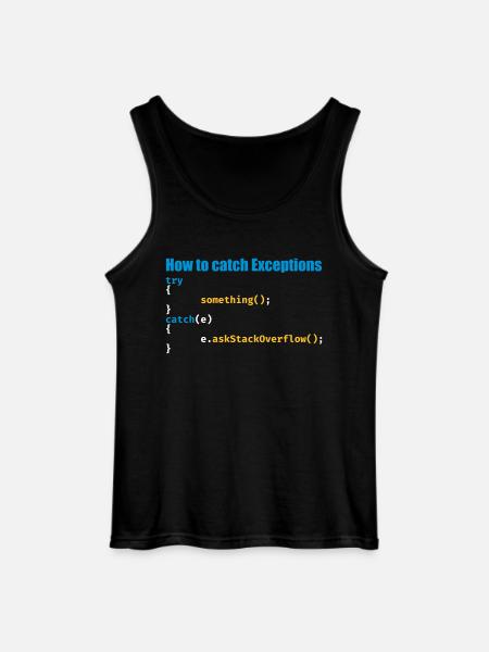 Programmierer, Software, Informatik, Developer - Gildan Männer Tank Top - Schwarz