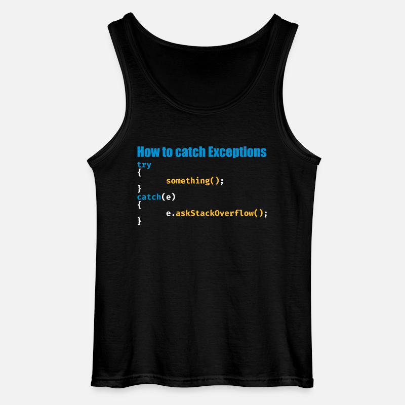Programmierer, Software, Informatik, Developer - Gildan Männer Tank Top - Schwarz