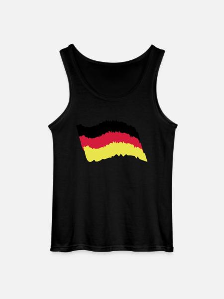 Germany Flag - Gildan Men’s Tank Top - black