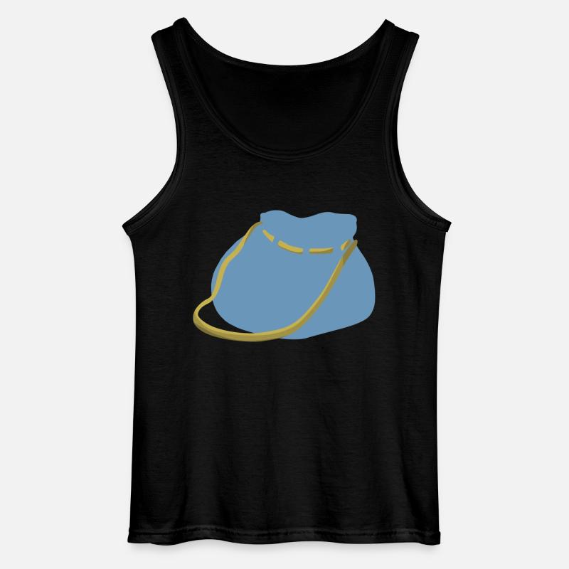 backpack suitcase backpack bag briefcase131 - Gildan Men’s Tank Top - black