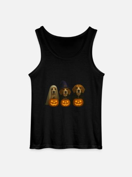Beagle - Gildan Männer Tank Top - Schwarz