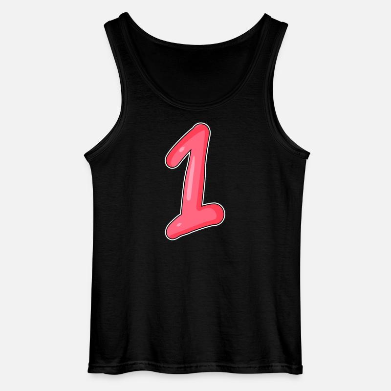 1 - Gildan Männer Tank Top - Schwarz