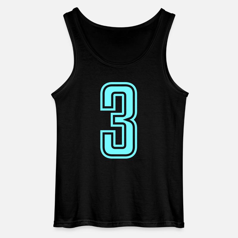 3 - Gildan Männer Tank Top - Schwarz