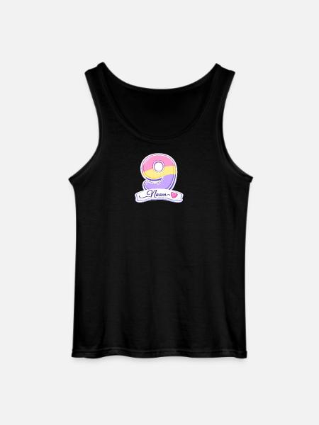 Birthday 9 Pastel customizable - Gildan Men’s Tank Top - black