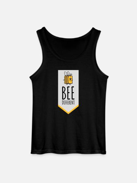bee citation différente - Débardeur Gildan Homme - noir