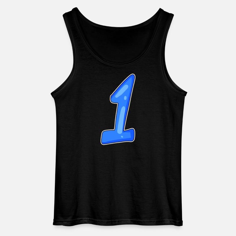1 gewinner - Gildan Männer Tank Top - Schwarz