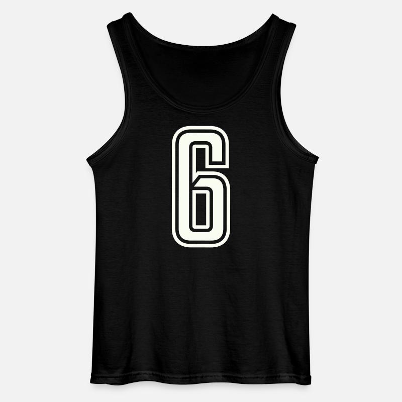 6 - Gildan Männer Tank Top - Schwarz