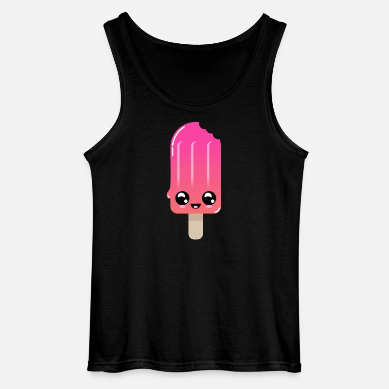 Eisshot mit strahlenden Augen - Gildan Männer Tank Top - Schwarz