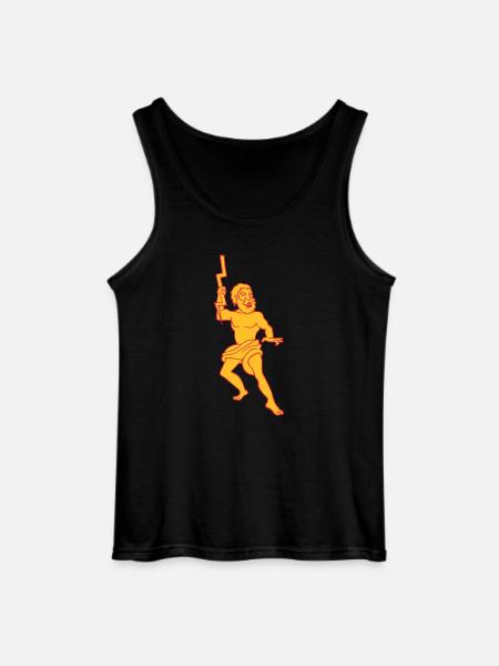 Zeus Jupiter mytologiske gud af græsk Olympus - Gildan tanktop til mænd - sort