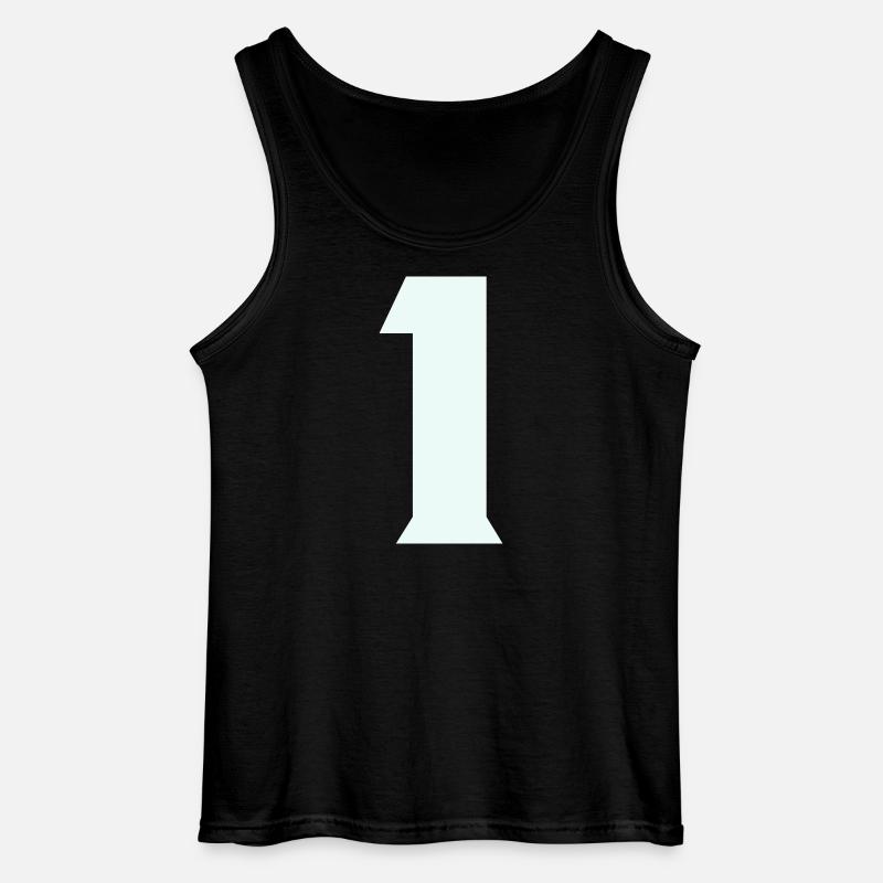 1 - Gildan Männer Tank Top - Schwarz
