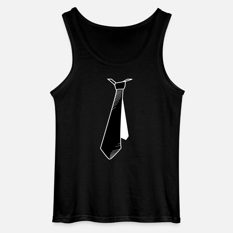 Krawatte Schatten Bewegung - Gildan Männer Tank Top - Schwarz