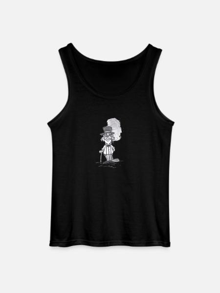 GentleBiber # North German art - Gildan Men’s Tank Top - black
