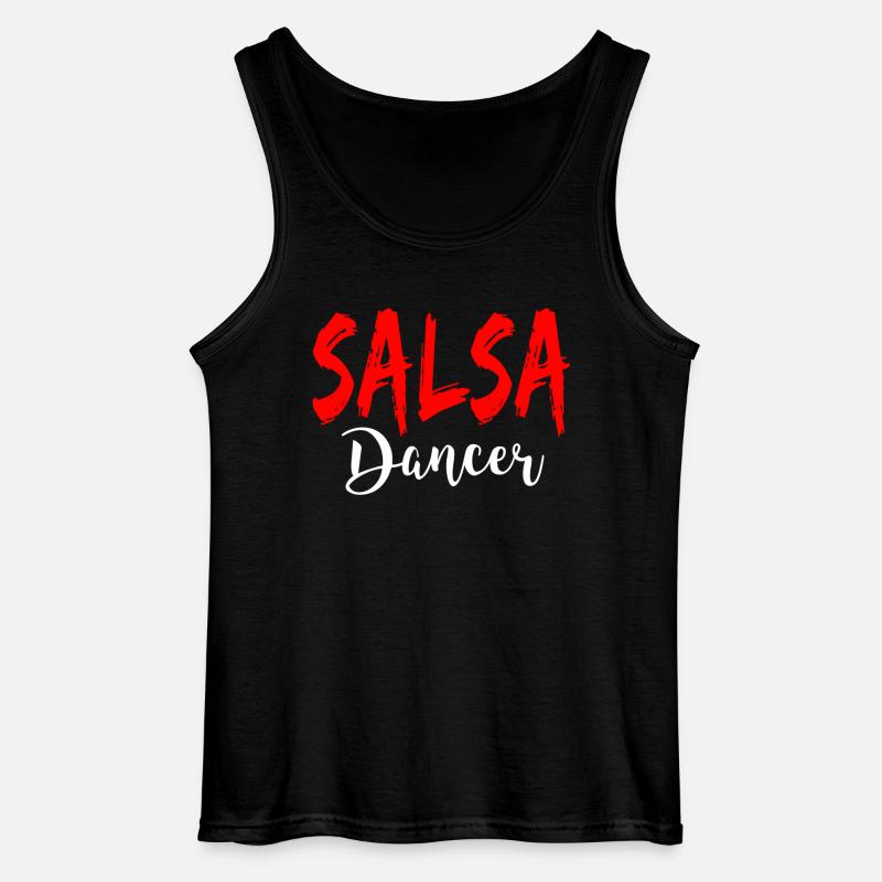 Salsa Dancer - Salsa Dance Shirt - Gildan Männer Tank Top - Schwarz