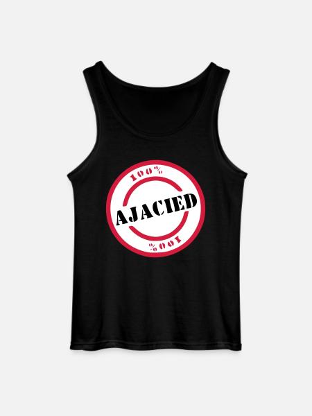 Ajaciet - Gildan Männer Tank Top - Schwarz