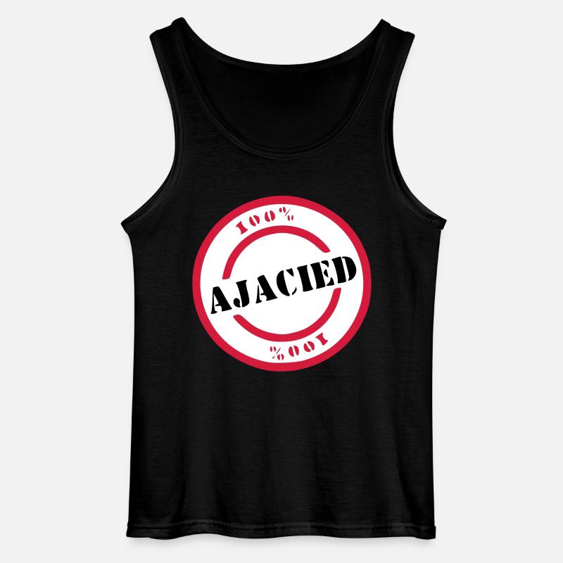 Ajaciet - Gildan Männer Tank Top - Schwarz