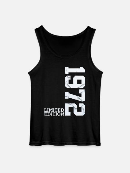 54TH BIRTHDAY LIMITED EDITION 1972 - Gildan Men’s Tank Top - black