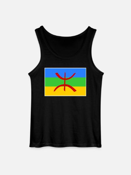 Amazigh - Gildan Men’s Tank Top - black