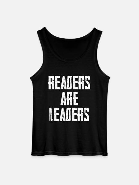 Readers Are Leaders - Gildan Men’s Tank Top - black
