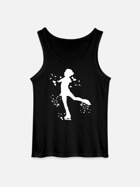 Figure Skating Skating Figure Skating - Gildan Men’s Tank Top - black