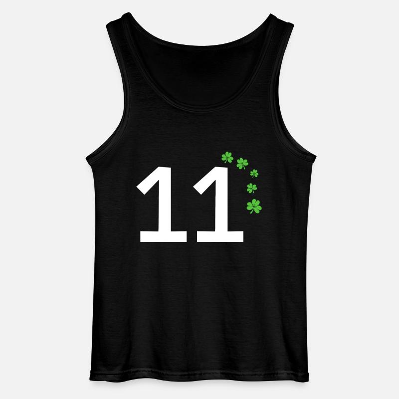 11 - Gildan Männer Tank Top - Schwarz