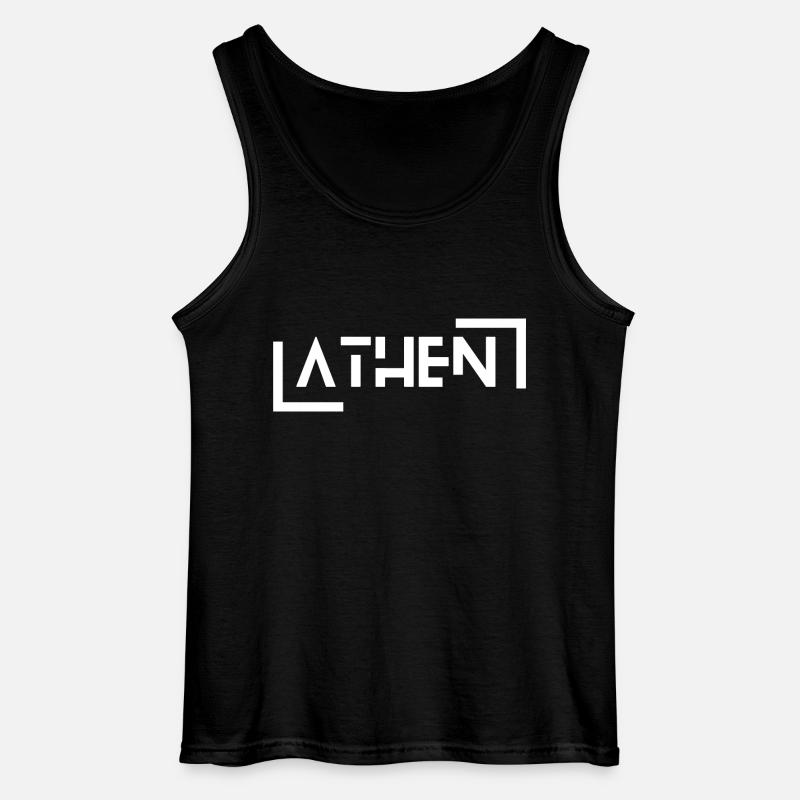 Athen - Gildan Männer Tank Top - Schwarz