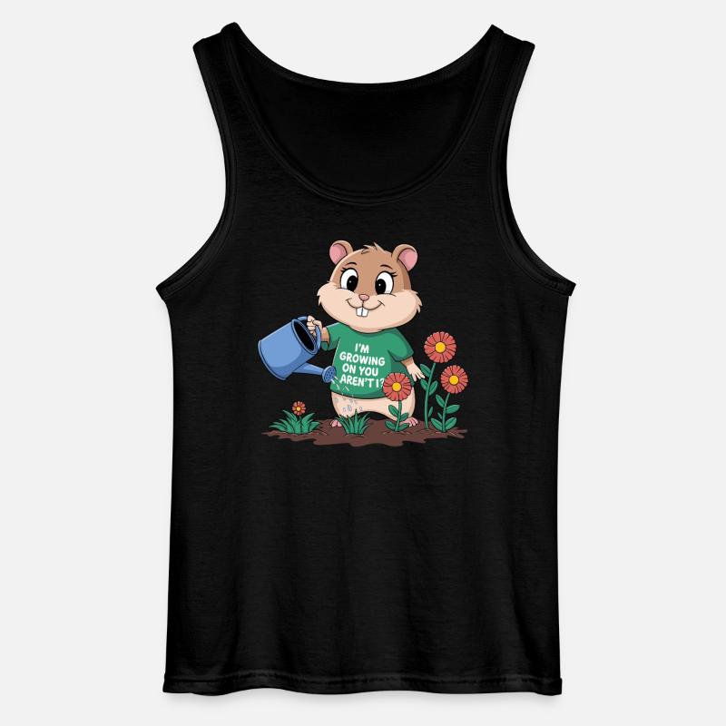 Ich Wachse Auf Dir, Oder? - Gildan Männer Tank Top - Schwarz