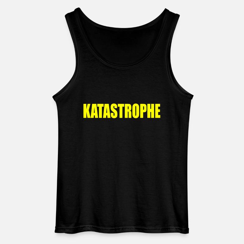 Katastrophe - Gildan Männer Tank Top - Schwarz