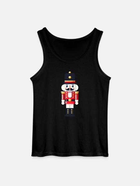 Weihnachtssoldat - Gildan Männer Tank Top - Schwarz